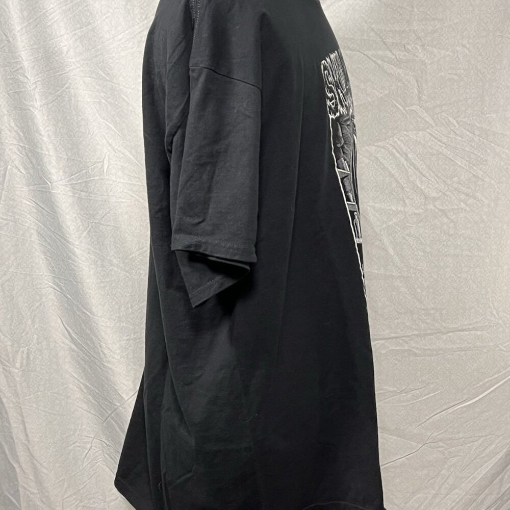 Sinking Grains Graphic T-Shirt Men’s 2XL Black Ring Spun Cotton Tee - Picture 3 of 13